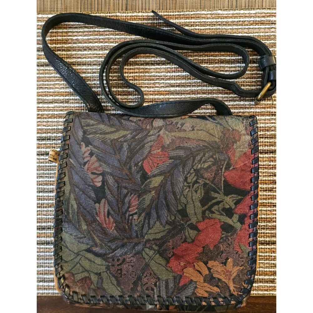 Patricia Nash Floral Women's Shoulder Bag Purse Leather
